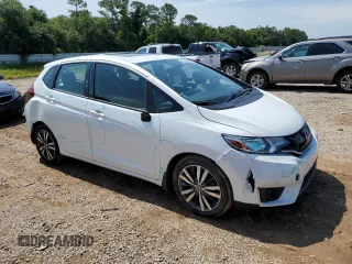 2015 Honda Fit EX-L z VIN 3HGGK5H81FM734945, wystawiony jako Copart lot #61920835 z przebiegiem 59 891 mil mil oraz Szkoda całkowita • Salvage title. Historia ofert i sprzedaży dostępna na DreamBid. Obrazek 4.
