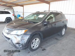 2015 Toyota RAV4 LE with VIN JTMBFREVXFD135116, listed as a IAAI auction lot 42533991 with 175,363 mi miles and . Bid and sale history available at DreamBid. Image 2.