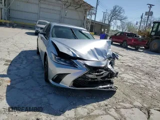2022 Lexus ES 300h F Sport with VIN 58AGA1C1XNU015664, listed as a Copart auction lot 48647905 with 24,173 mi miles and Salvage title. Bid and sale history available at DreamBid. Image 11.