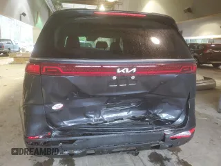 2024 Kia Carnival SX with VIN KNDNE5H35R6358594, listed as a Copart auction lot 49325014 with 10,829 mi miles and Salvage Title. Bid and sale history available at carsss.com. Image 6.