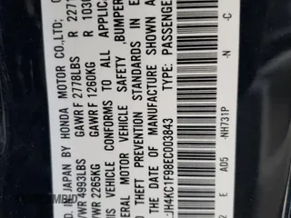 2014 Acura RLX Advance Pkg with VIN JH4KC1F98EC003843, listed as a Copart auction lot 47016234 with 182,897 mi miles and Salvage Title. Bid and sale history available at carsss.com. Image 15.