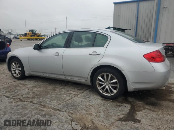 2008 Infiniti G35 x z VIN JNKBV61F08M269618, wystawiony jako Copart lot #57602695 z przebiegiem 170 178 mil mil oraz Szkoda całkowita • Salvage title. Historia ofert i sprzedaży dostępna na DreamBid. Obrazek 2.