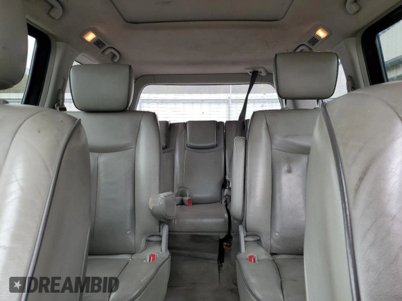 2012 Nissan Quest SL with VIN JN8AE2KPXC9032857, listed as a Copart auction lot 53962625 with 115,093 mi miles and Salvage Title. Bid and sale history available at carsss.com. Image 10.
