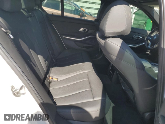 2019 BMW 3 Series 330i with VIN 3MW5R1J59K8B02494, listed as a Copart auction lot 43181165 with 55,183 mi miles and Salvage Title. Bid and sale history available at carsss.com. Image 10.