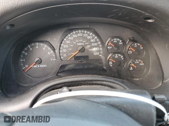 2005 Chevrolet TrailBlazer LS with VIN 1GNES16S656130018, listed as a Copart auction lot 48728105 with Not Provided miles and Salvage Title. Bid and sale history available at DreamBid. Image 9.