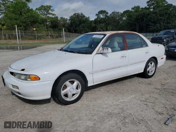 1995 Mitsubishi Galant ES with VIN 4A3AJ56G4SE193873, listed as a Copart auction lot 71312154 with 57,695 mi miles and Clean Title. Bid and sale history available at carsss.com. Image 1.
