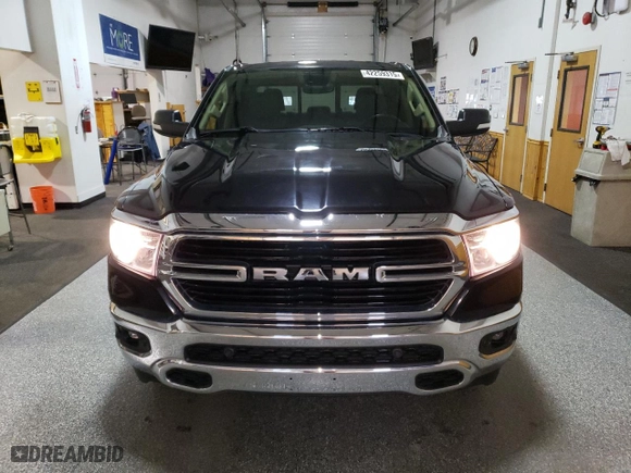2020 Ram 1500 Big Horn with VIN 1C6SRFBT6LN300830, listed as a Copart auction lot 42259315 with 50,327 mi miles and Salvage Title. Bid and sale history available at carsss.com. Image 5.