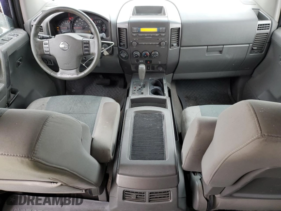 2007 Nissan Titan LE with VIN 1N6AA07B97N234446, listed as a Copart auction lot 45693705 with 119,409 mi miles and Salvage title. Bid and sale history available at DreamBid. Image 8.