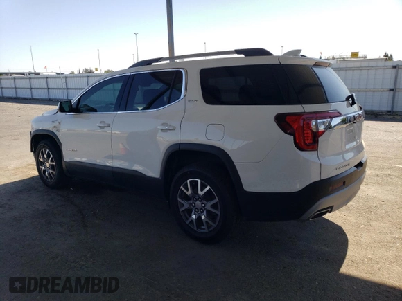 2020 GMC Acadia SLT with VIN 1GKKNULS4LZ165889, listed as a Copart auction lot 63130585 with 39,254 mi miles and Salvage title. Bid and sale history available at DreamBid. Image 2.