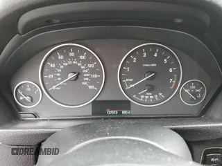2013 BMW 3 Series 328i with VIN WBA3C1C53DF443745, listed as a Copart auction lot 62609435 with 137,573 mi miles and Salvage title. Bid and sale history available at DreamBid. Image 9.
