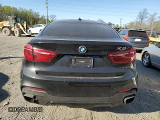 2018 BMW X6 xDrive35i with VIN 5UXKU2C55J0X50154, listed as a Copart auction lot 46868243 with 47,869 mi miles. Bid and sale history available at carsss.com. Image 6.