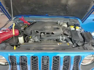 2022 Jeep Wrangler Unlimited Rubicon with VIN 1C4JJXFM0NW121524, listed as a Copart auction lot 81480345 with 42,751 mi miles and Salvage title. Bid and sale history available at DreamBid. Image 13.