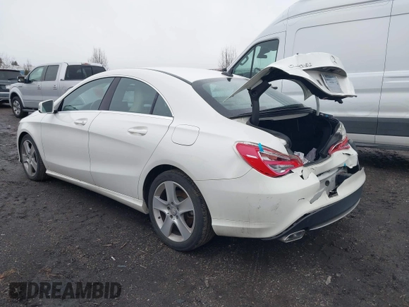 2015 Mercedes-Benz CLA 250 with VIN WDDSJ4EB5FN205578, listed as a IAAI auction lot 41669454 with 112,017 mi miles and . Bid and sale history available at DreamBid. Image 3.