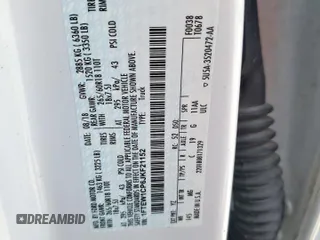 2018 Ford F-150 XL with VIN 1FTEW1CP6JKF21152, listed as a Copart auction lot 65163865 with 66,371 mi miles and Salvage title. Bid and sale history available at DreamBid. Image 12.