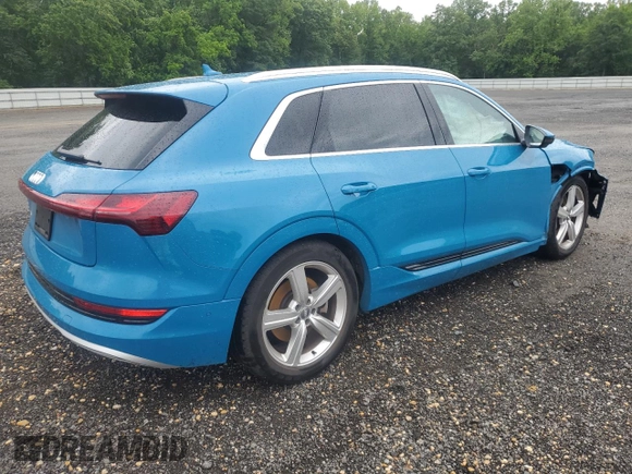 2019 Audi e-tron Premium Plus с VIN WA1LAAGE7KB013766, выставлен на аукционе Copart как лот 57432775 с пробегом 18 657 миль миль и Списание • Salvage title. История ставок и продаж доступна на DreamBid. Изображение 3.