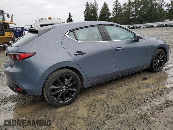 2023 Mazda 3 2.5 S Premium with VIN JM1BPAMM1P1615345, listed as a Copart auction lot 48707645 with 26,598 mi miles and Salvage Title. Bid and sale history available at carsss.com. Image 3.