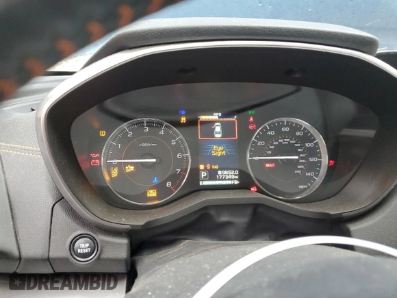 2019 Subaru Crosstrek Limited with VIN JF2GTAMCXKH352086, listed as a Copart auction lot 58018195 with 177,349 mi miles and Salvage title. Bid and sale history available at DreamBid. Image 9.