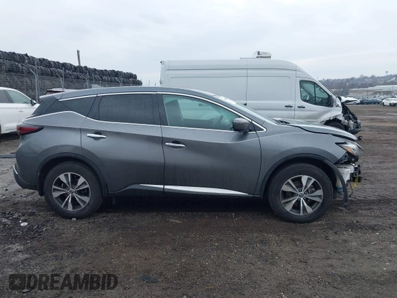 2020 Nissan Murano S with VIN 5N1AZ2AS8LN162337, listed as a IAAI auction lot 41686558 with 49,735 mi miles and . Bid and sale history available at DreamBid. Image 13.