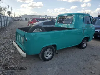 1961 Ford Econoline Cargo with VIN E10SH112422, listed as a Copart auction lot 74244524 with 69 mi miles and Salvage Title. Bid and sale history available at DreamBid. Image 3.