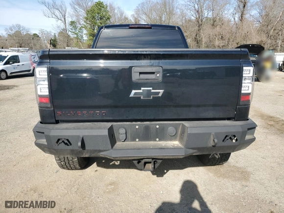 2015 Chevrolet Silverado 1500 LT with VIN 3GCUKREC3FG154371, listed as a Copart auction lot 48111035 with 143,405 mi miles and Salvage Title. Bid and sale history available at carsss.com. Image 6.