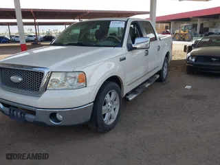 2008 Ford F-150 XLT with VIN 1FTPW12V48FB14779, listed as a IAAI auction lot 41382815 with NaN miles. Bid and sale history available at carsss.com. Image 16.