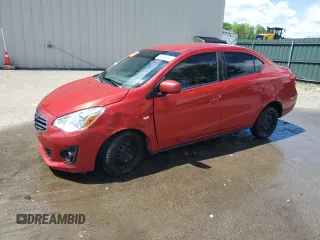2019 Mitsubishi Mirage ES with VIN ML32F3FJ4KHF13299, listed as a Copart auction lot 58901695 with 58,644 mi miles and Salvage title. Bid and sale history available at DreamBid. Image 1.