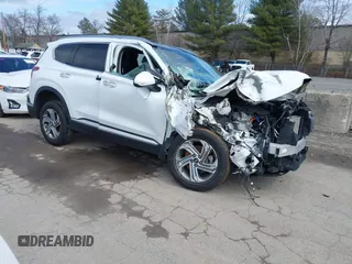 2021 Hyundai Santa Fe SEL z VIN 5NMS3DAJ8MH323717, wystawiony jako IAAI lot #41850785 z przebiegiem 52 167 mil mil oraz . Historia ofert i sprzedaży dostępna na DreamBid. Obrazek 1.