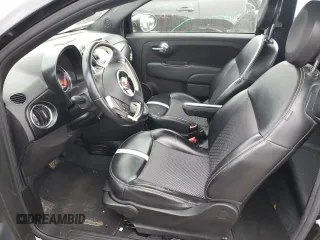 2017 FIAT 500e with VIN 3C3CFFGE6HT625165, listed as a Copart auction lot 84066494 with 41,264 mi miles and Salvage Title. Bid and sale history available at carsss.com. Image 7.