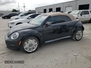 2015 Volkswagen Beetle 1.8T w/Tech with VIN 3VW517AT0FM805617, listed as a Copart auction lot 54699545 with 50,247 mi miles and Non Repairable. Bid and sale history available at DreamBid. Image 1.