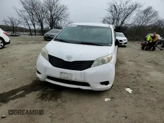 2014 Toyota Sienna L with VIN 5TDZK3DC6ES430935, listed as a Copart auction lot 45877115 with 395,117 mi miles and Salvage Title. Bid and sale history available at carsss.com. Image 12.