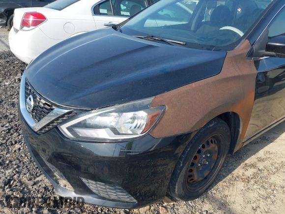 2017 Nissan Sentra S with VIN 3N1AB7AP4HY259811, listed as a IAAI auction lot 42162656 with 244,849 mi miles. Bid and sale history available at carsss.com. Image 6.