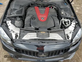 2019 Mercedes-Benz C 43 AMG with VIN 55SWF6EB8KU285667, listed as a Copart auction lot 52937315 with 57,274 mi miles and Salvage title. Bid and sale history available at DreamBid. Image 12.