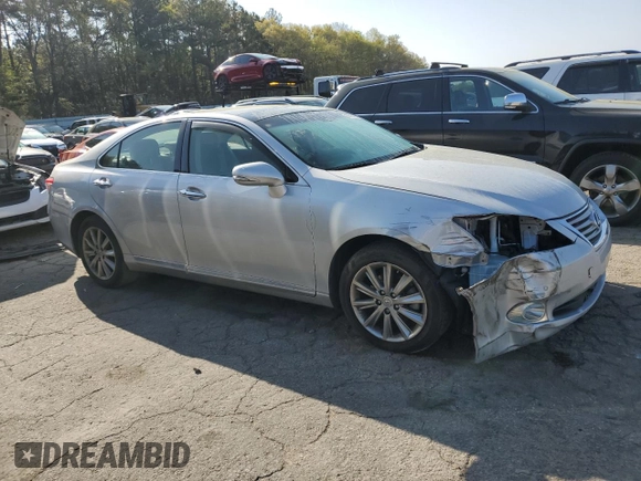 2012 Lexus ES with VIN JTHBK1EG1C2479695, listed as a Copart auction lot 50551615 with 97,917 mi miles and Salvage Title. Bid and sale history available at carsss.com. Image 4.