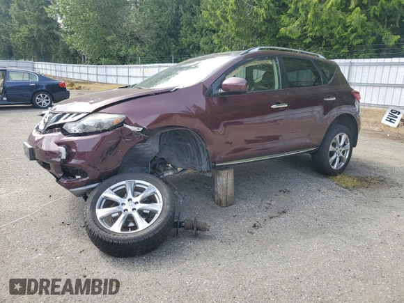2014 Nissan Murano LE z VIN JN8AZ1MW3EW500273, wystawiony jako Copart lot #58333095 z przebiegiem 46 474 mil mil oraz Szkoda całkowita • Salvage title. Historia ofert i sprzedaży dostępna na DreamBid. Obrazek 1.