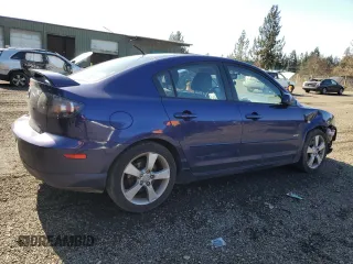 2005 Mazda 3 s with VIN JM1BK323X51302988, listed as a Copart auction lot 48337175 with 257,647 mi miles and Salvage Title. Bid and sale history available at carsss.com. Image 3.