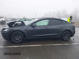 2024 Tesla Model 3 Long Range with VIN 5YJ3E1EB2RF815376, listed as a IAAI auction lot 41565549 with 10,377 mi miles and . Bid and sale history available at DreamBid. Image 13.