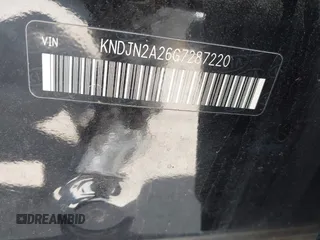 2016 Kia Soul with VIN KNDJN2A26G7287220, listed as a IAAI auction lot 41994634 with 146,103 mi miles and . Bid and sale history available at DreamBid. Image 9.