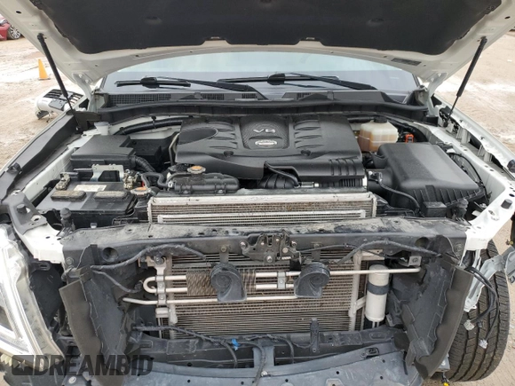 2018 Nissan Armada SL with VIN JN8AY2ND0J9055697, listed as a Copart auction lot 64946774 with Not Provided miles and Salvage Title. Bid and sale history available at carsss.com. Image 12.