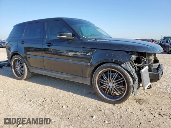 2015 Land Rover Range Rover Sport Supercharged z VIN SALWR2TF6FA610928, wystawiony jako Copart lot #83110304 z przebiegiem 95 121 mil mil oraz Szkoda całkowita • Salvage title. Historia ofert i sprzedaży dostępna na DreamBid. Obrazek 4.