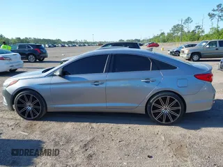 2017 Hyundai Sonata 2.4L with VIN 5NPE24AF4HH447259, listed as a IAAI auction lot 41760091 with 157,371 mi miles and . Bid and sale history available at carsss.com. Image 14.