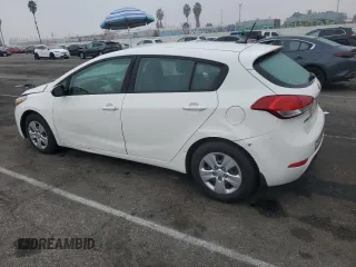 2018 Kia Forte5 LX with VIN KNAFK5A85J5773795, listed as a Copart auction lot 83042954 with 56,267 mi miles and Salvage Title. Bid and sale history available at carsss.com. Image 2.