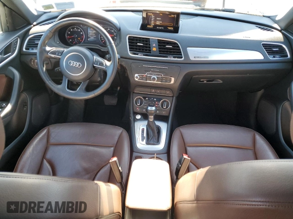 2018 Audi Q3 Premium with VIN WA1ECCFS4JR014661, listed as a Copart auction lot 40163163 with 93,587 mi miles. Bid and sale history available at carsss.com. Image 8.