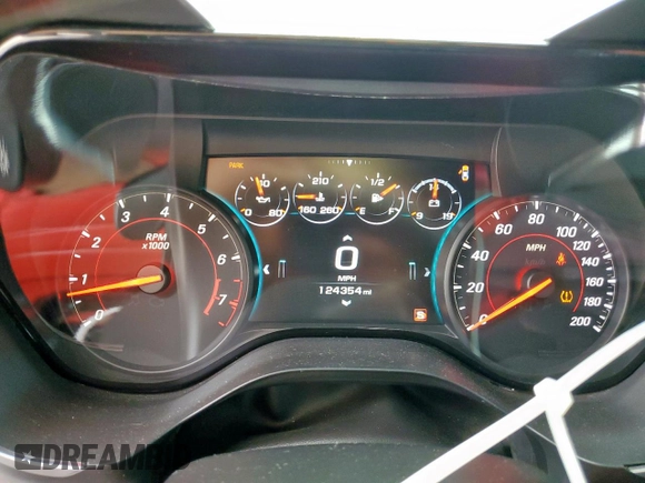 2016 Chevrolet Camaro 2SS with VIN 1G1FG1R76G0136647, listed as a Copart auction lot 60449895 with 124,354 mi miles and Salvage title. Bid and sale history available at DreamBid. Image 9.