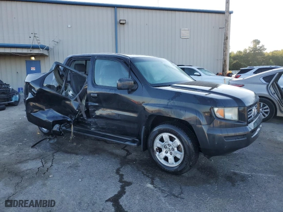 2008 Honda Ridgeline RTL with VIN 2HJYK16518H535296, listed as a Copart auction lot 72378094 with 356,678 mi miles and Salvage Title. Bid and sale history available at carsss.com. Image 4.