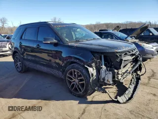 2016 Ford Explorer Sport with VIN 1FM5K8GT8GGD19481, listed as a Copart auction lot 42533825 with 93,552 mi miles and Non Repairable. Bid and sale history available at DreamBid. Image 4.