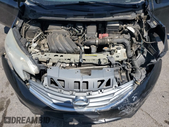 2014 Nissan Note SV with VIN 3N1CE2CP5EL402970, listed as a Copart auction lot 54598005 with Not provided miles and Salvage title. Bid and sale history available at DreamBid. Image 11.