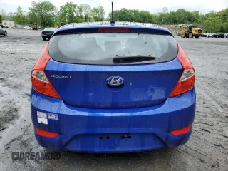 2014 Hyundai Accent GS with VIN KMHCT5AE7EU152218, listed as a Copart auction lot 57022785 with 117,677 mi miles and Salvage title. Bid and sale history available at DreamBid. Image 6.