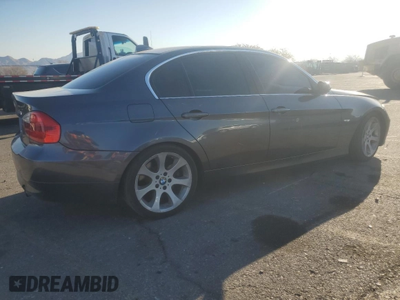 2008 BMW 3 Series 335i with VIN WBAVB73528KY65565, listed as a Copart auction lot 43210935 with 99,282 mi miles and Salvage title. Bid and sale history available at DreamBid. Image 3.