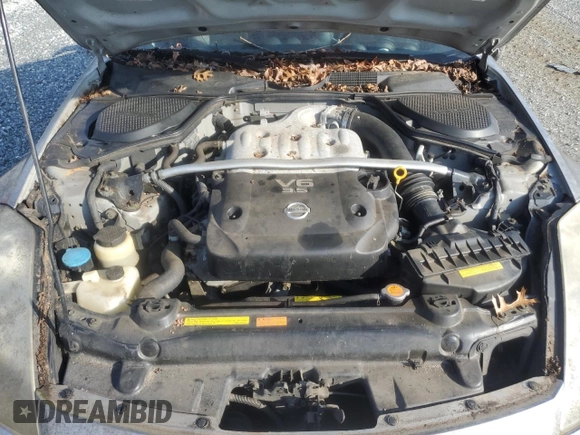2004 Nissan 350Z Touring with VIN JN1AZ34E94T063851, listed as a Copart auction lot 44300295 with 0 mi miles and Clean Title. Bid and sale history available at carsss.com. Image 11.