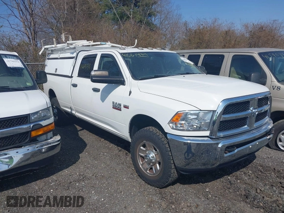 2017 Ram 2500 Tradesman with VIN 3C6UR5HJ5HG740434, listed as a IAAI auction lot 41661434 with 92,465 mi miles and . Bid and sale history available at DreamBid. Image 1.